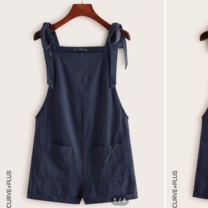 Shein Dark blue romper